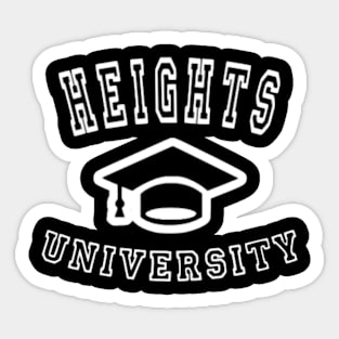 HEIGHTS U 2 Sticker